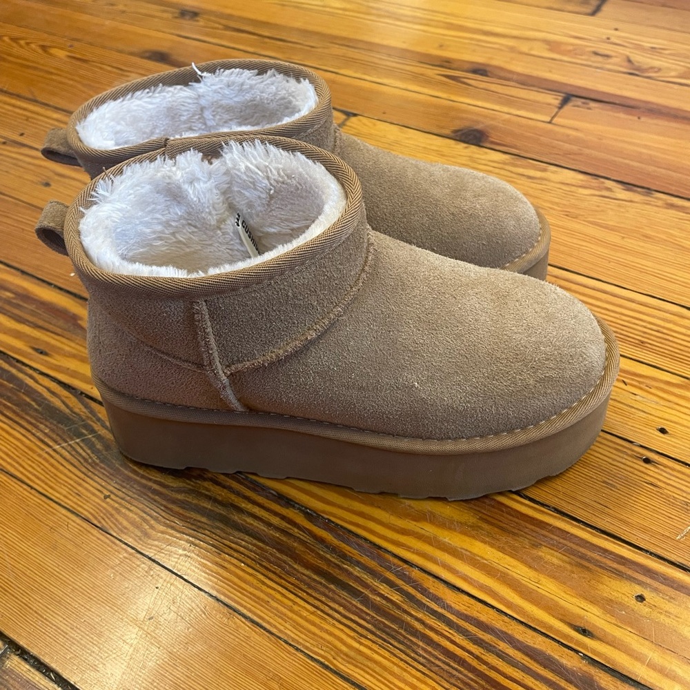 Cozy Suede Ankle Boots